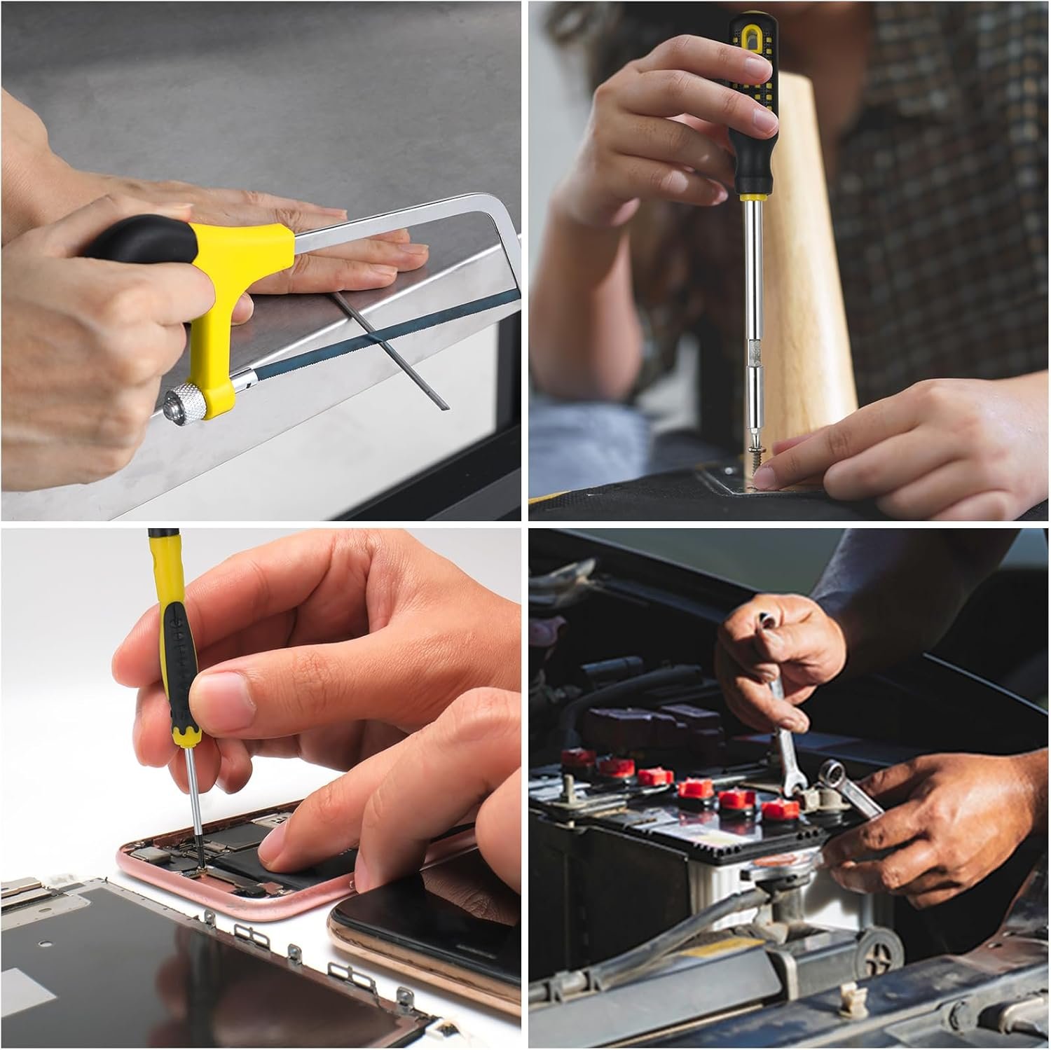 tlgreen 218 piece tool kit, professional mechanic tool set with portable toolbox, saw, adjustable wrench, socket set, screwdrivers & more for diy repairs in home, garage, apartment tlgreen 218 piece tool kit, professional mechanic tool set with portable toolbox, saw, adjustable wrench, socket set, screwdrivers & more for diy repairs in home, garage, apartment