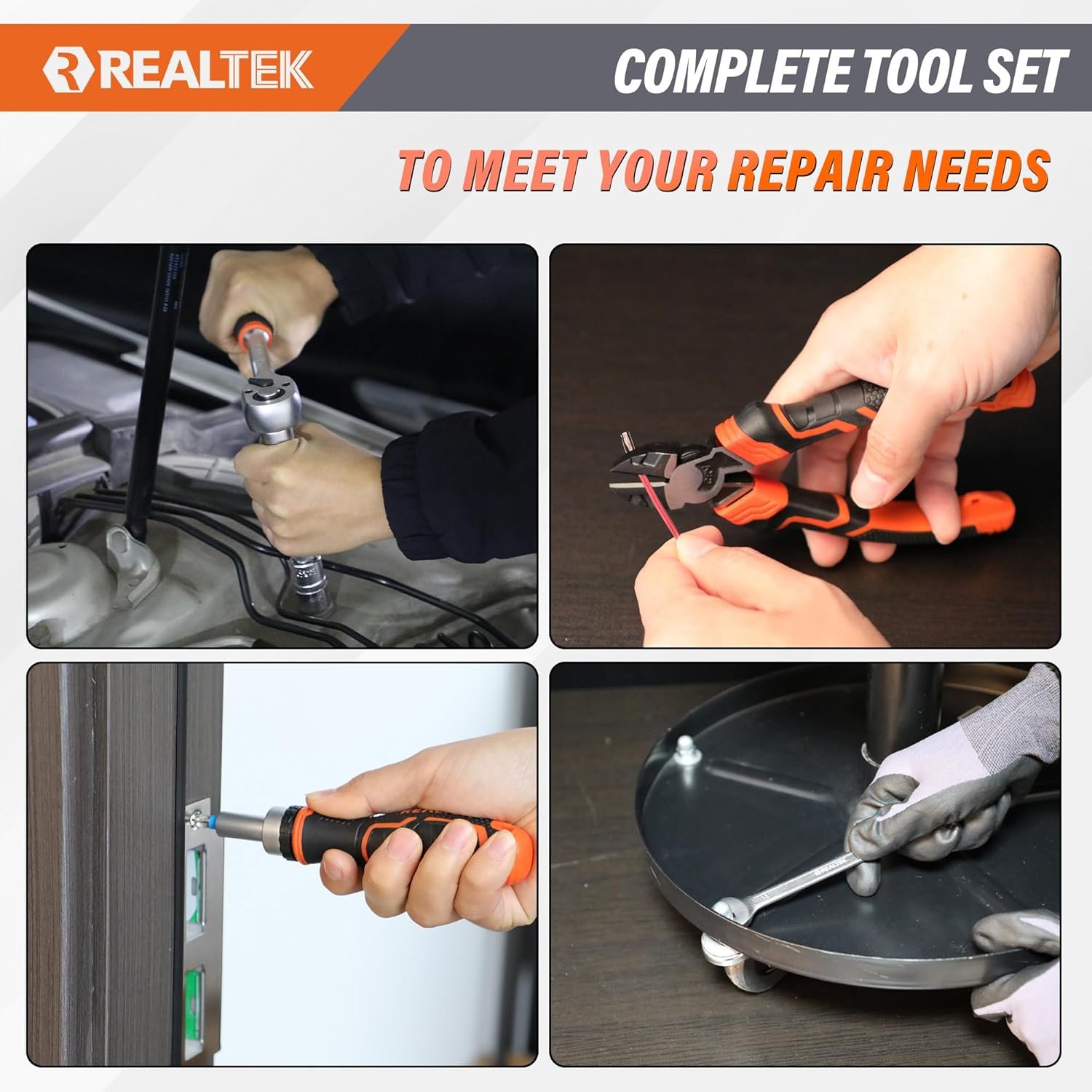 realtek 123pcs tool kit with aluminum trolley case realtek 123pcs tool kit with aluminum trolley case