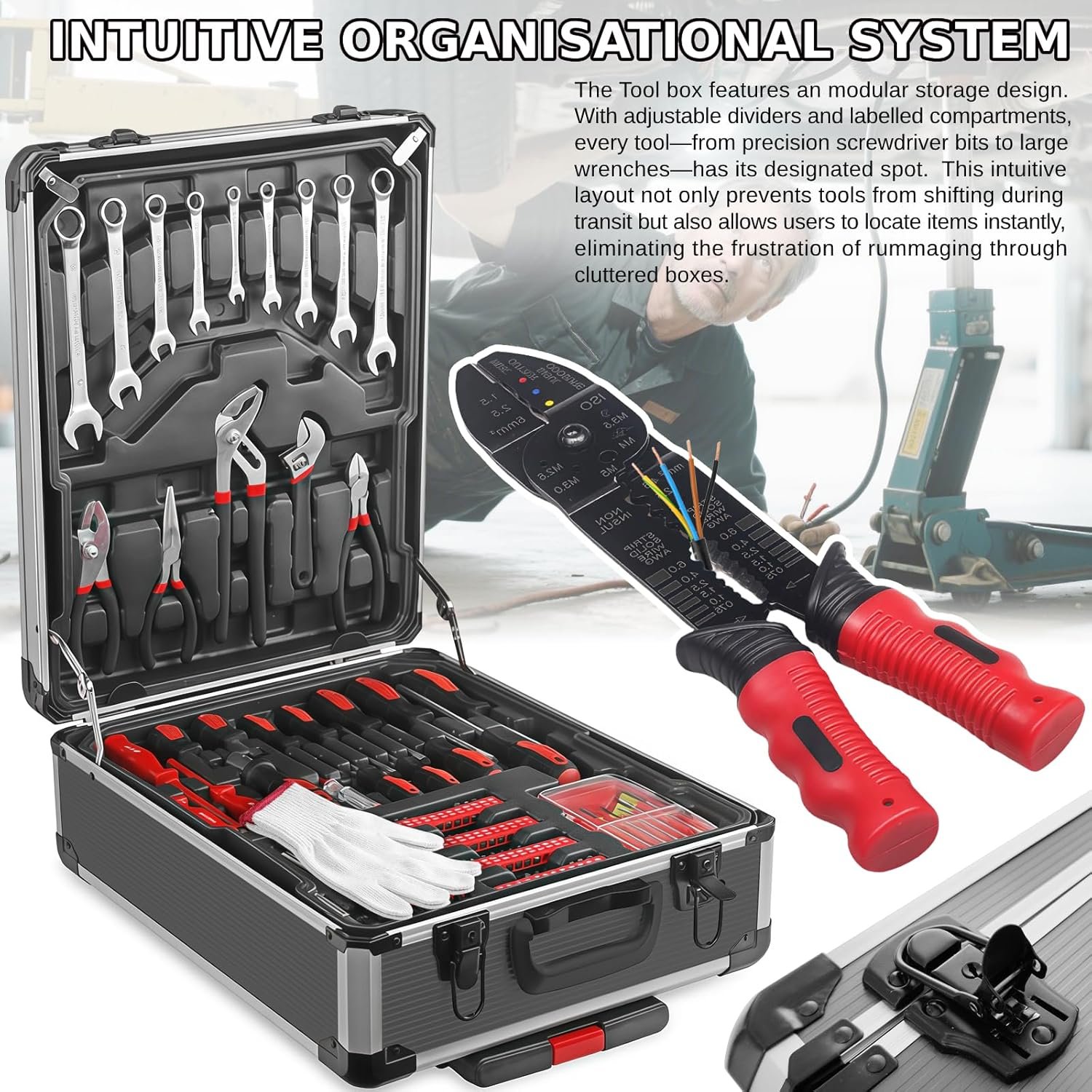 810 pcs tool set case mechanics kit box organize castors toolbox trolley + free glove amazing tour 810 pcs tool set case mechanics kit box organize castors toolbox trolley + free glove amazing tour