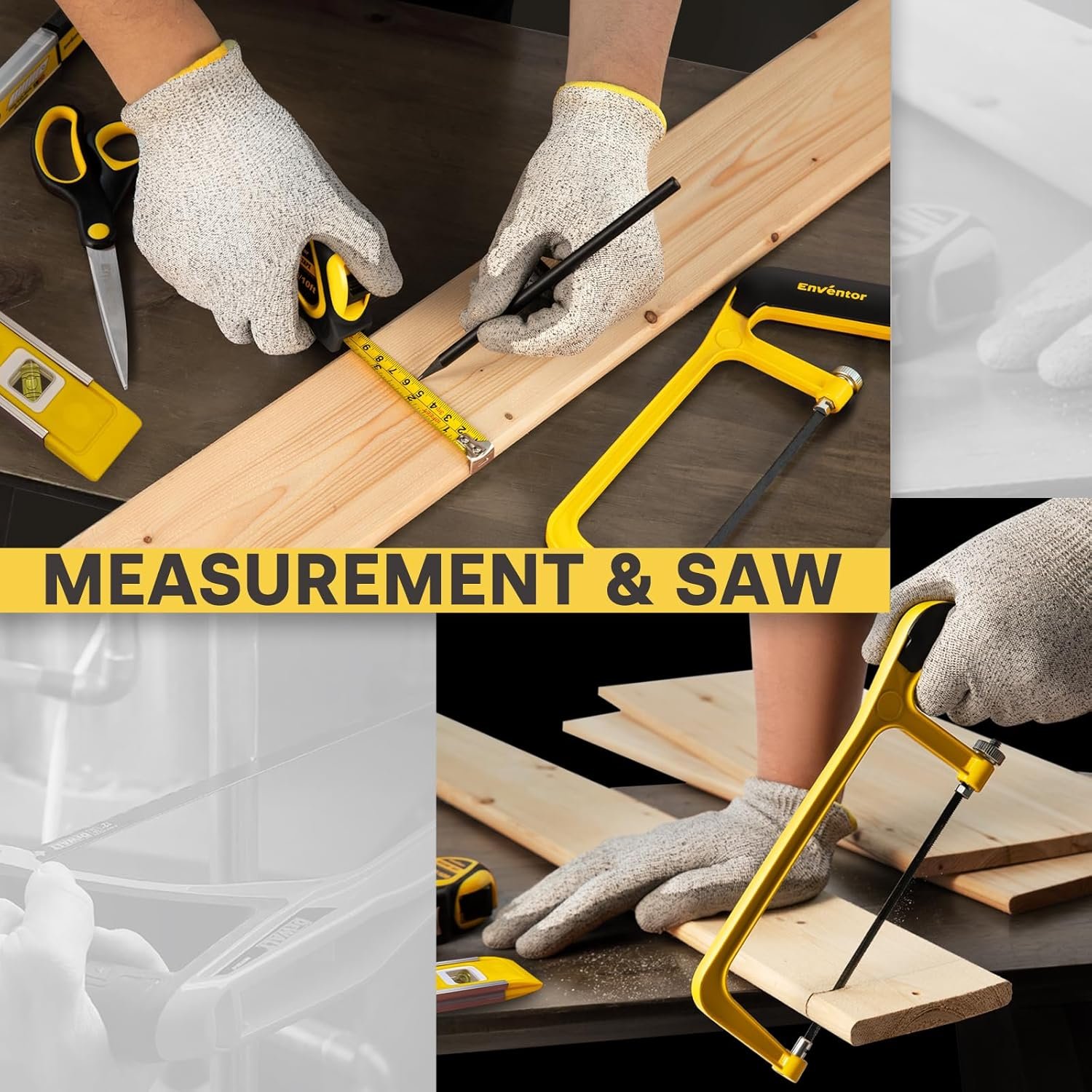 enventor tool kit set, 218pcs general household hand tool kit with storage toolbox, complete home auto repair tool set enventor tool kit set, 218pcs general household hand tool kit with storage toolbox, complete home auto repair tool set